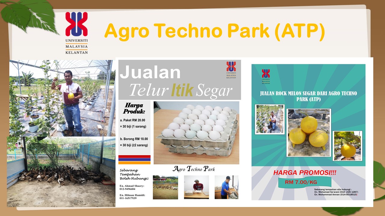 New Products from Agro Techno Park (ATP) 